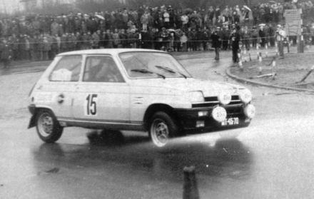 Tadeusz Dębowski i Włodzimierz Krzemiński – Renault 5 Alpine.